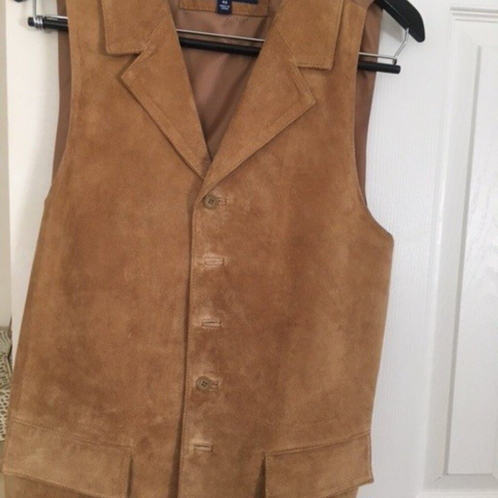 Men's Suede Vest   Size 40